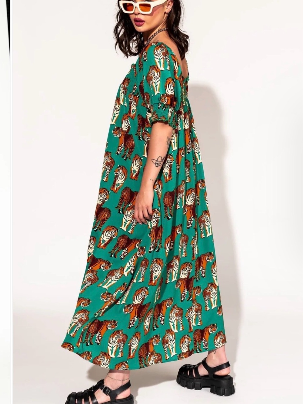 DRESSED IN LALA TIGER DRESS